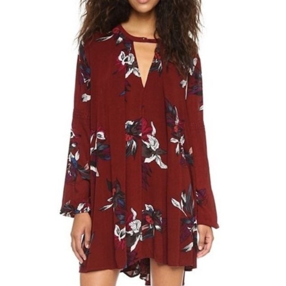 Free People Tree Swing Tunic in Electric Orchid - Picture 2 of 13